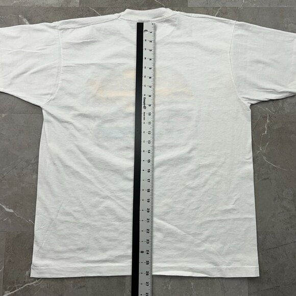 80s Vintage Corvette Graphic Tee Mens XL Nationals Indianapolis Chevy Chevrolet - Picture 6 of 7